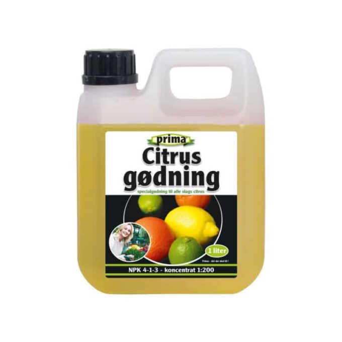 PRIMA Citrus gødning 1 liter
