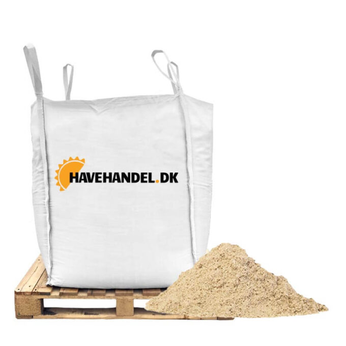 Sandkassesand 0-4 mm. 1000 kg (675 liter)