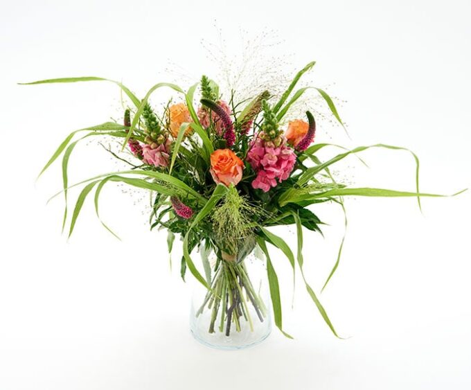 Frisk og farverig buket - Send blomster med Bloomit