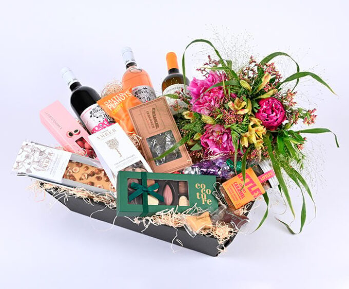Gavekasse, floristens special - Send gavekurve og blomster med Bloomit